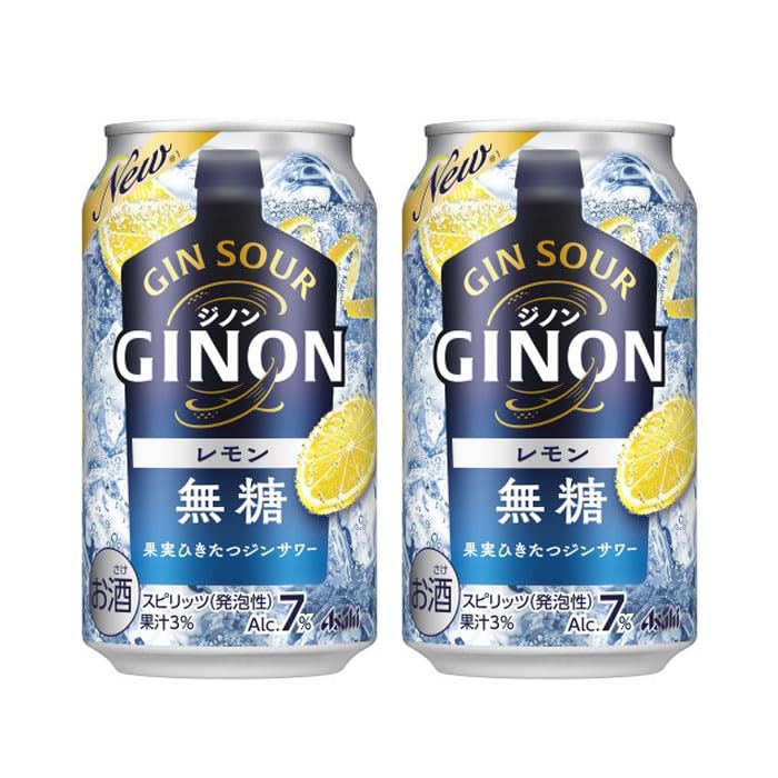 Amazon.co.jp: チューハイ アサヒ GINON ジノン レモン 350ml